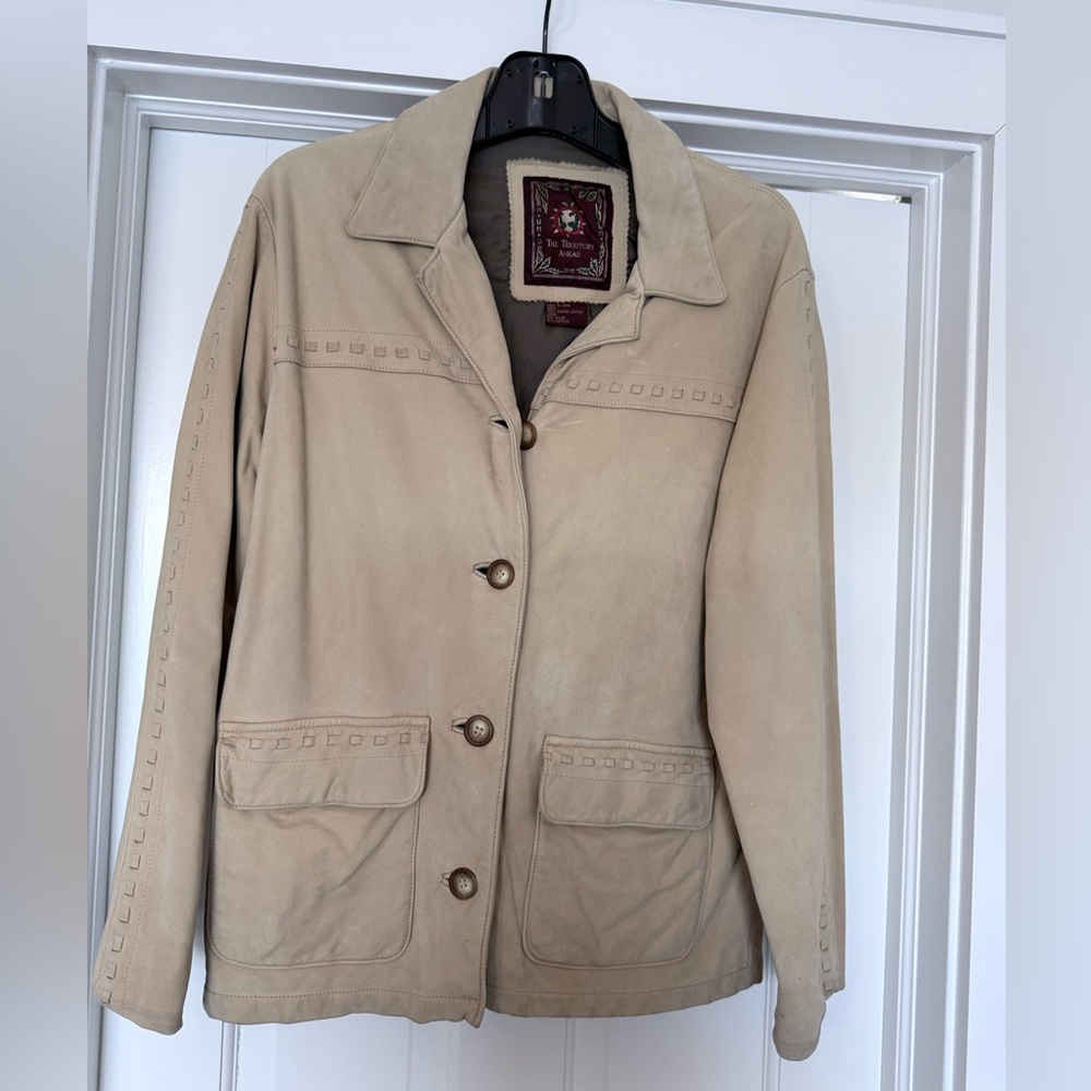 The Territory Ahead Vintage Leather Jacket